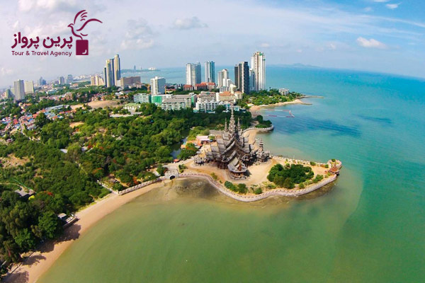 شهر پاتایا و معبد چوبی تایلند