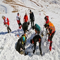 نجات کوه نوردان گم شده در ارتفاعات تکاب